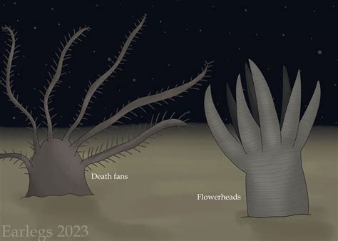 Death fans and Flowerheads - 120 MY by Earlegs on DeviantArt