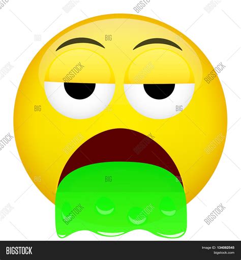 Emoji. Barf Spew Image & Photo (Free Trial) | Bigstock