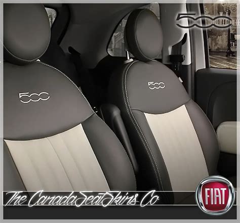 Genuine Fiat 500 Car Seat Covers - Velcromag