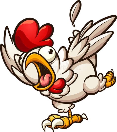 Chicken Scared Stock Illustrations – 266 Chicken Scared Stock ...