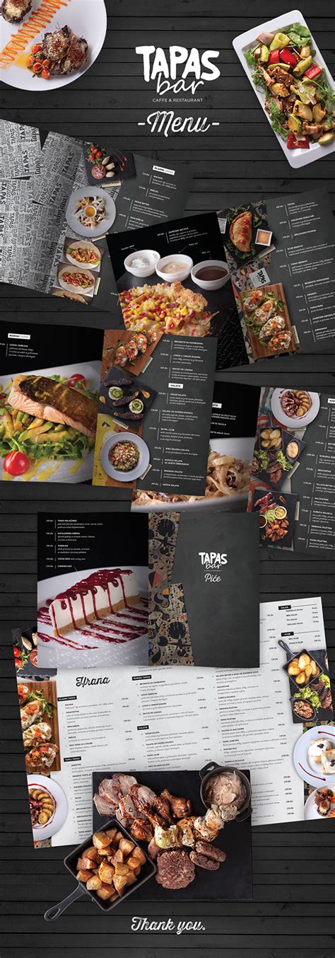 Tapas Bar - Menu on Behance