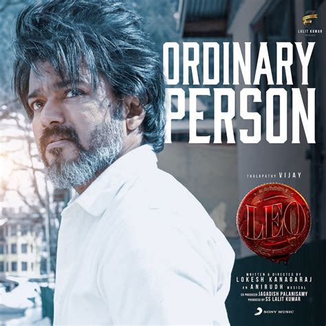 ‎Ordinary Person (From "Leo") - Single - Album by Anirudh Ravichander ...