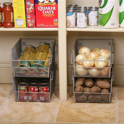 Maximizing Pantry Storage With Bins - Home Storage Solutions