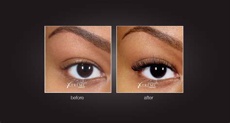 Eyelash Extensions Before and After Photos