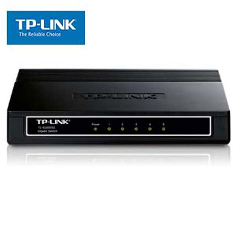 Switch, 10/100/1000Mbps Gigabit Ethernet, 5-port, unmanaged ...