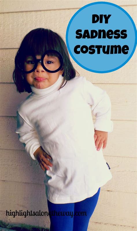 Sadness Costume, DIY Sadness costume from Inside Out