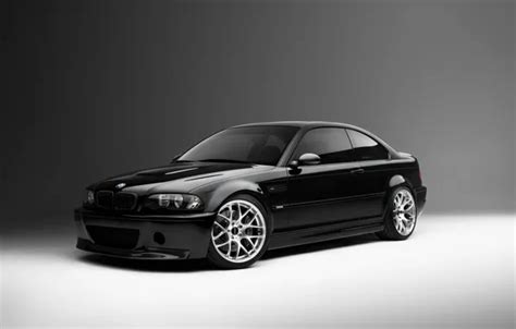 Wallpaper BMW, black, E46 images for desktop, section bmw - download