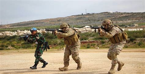 The Lebanese Army Initiates Urban Combat Training With French Troops