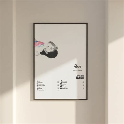 Selena Gomez Rare Album Cover Poster Wall Art, Selena Gomez, Rare - Etsy