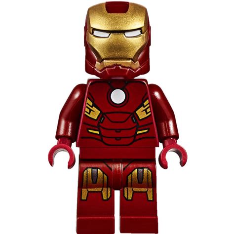 LEGO Iron Man with Circle on Chest without Ion Jet Minifigure Comes In ...