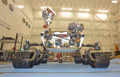 Mars Rover Curiosity, Front View – NASA Mars Exploration