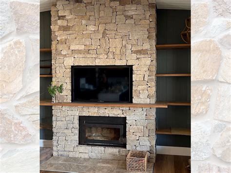 Natural Stone Cladding Fireplace - Project | ODS