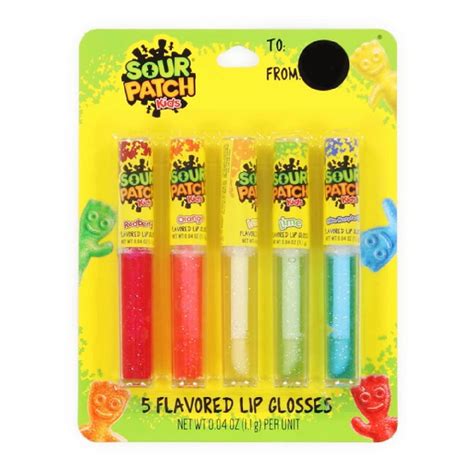 Taste Beauty Sour Patch Kids 5-Piece Flavored Lip Gloss - Walmart.com