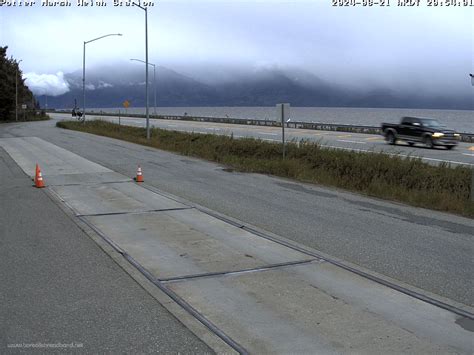 Webcam Anchorage, Alaska: Potter Marsh Weigh Station - Webcam Galore