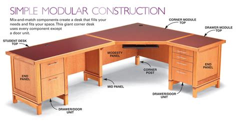 AW Extra 11/7/13 - Modular Desk System | Popular Woodworking