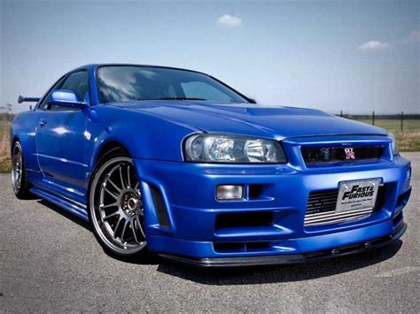 Nissan Skyline GT-R R34 que usó Paul Walker en Rápido y Furioso 4: ¡A ...