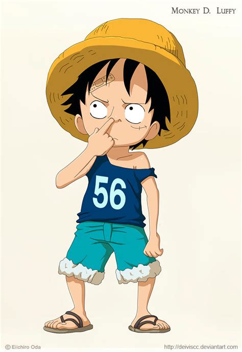 Kid Luffy by DEIVISCC on DeviantArt