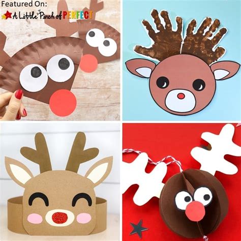 19 of the Best Reindeer Crafts for Kids - A Little Pinch of Perfect