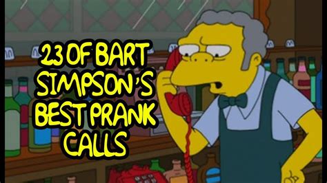 Bart Simpson Prank Calls