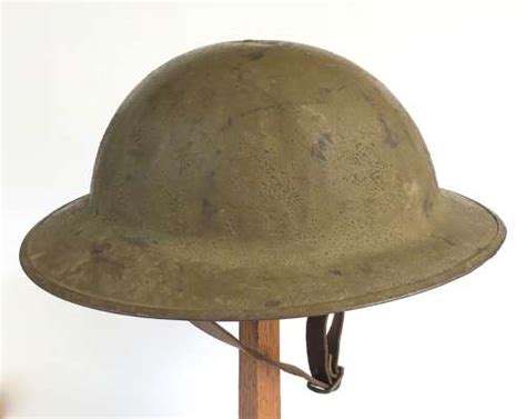 WW1 Superb British Army Issue Brodie Steel Helmet.