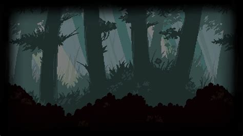 Dark Pixel Forest Background Download free forest background images