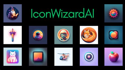 AI Icon Generator | Create Stunning Icons with AI | IconWizardAI.com