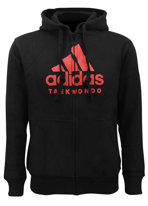 Adidas Taekwondo full zip Hoodie – All American Martial Arts Supply