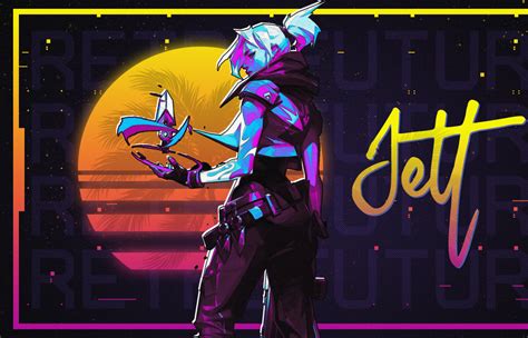 1400x900 Resolution Jett Valorant Neon Art 1400x900 Resolution ...