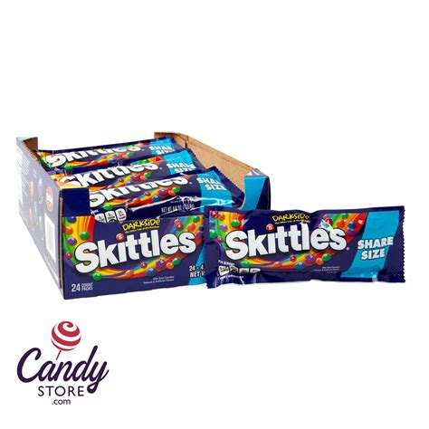 Skittles Darkside Share Size 4oz 24ct - CandyStore.com