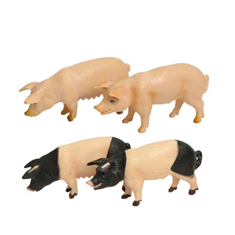 4inches solid PVC pig model poultry farm toy set · Believe-Fly Toys Co ...