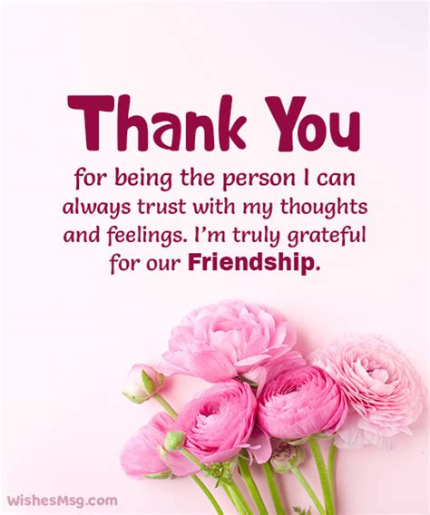 100+ Thank You Messages For Friends - Appreciation Quotes