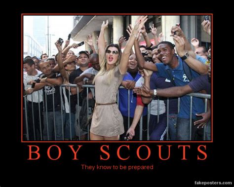 The Boy Scout in the crowd - Picture | eBaum's World