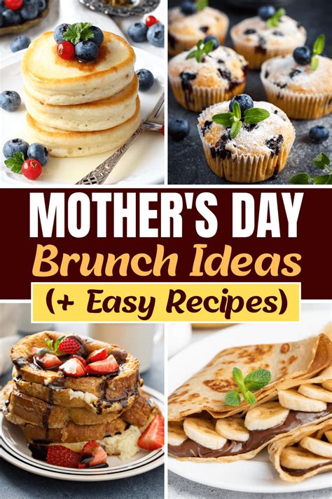 30 Mother's Day Brunch Ideas (+ Easy Recipes) - Insanely Good