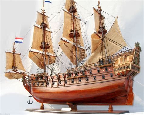 Hand Built Tall Ship Model Friesland 36" Maritime Historical Decoration ...