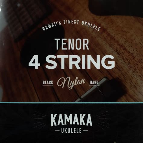 The Ukulele Site | Kamaka Strings Tenor 4 String High G