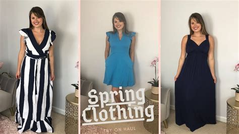 Spring Try On Haul with Sherri Chanel - YouTube