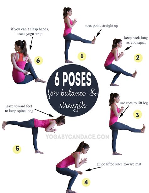 6 Yoga Poses for Balance and Strength — YOGABYCANDACE