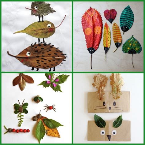 Creative Leaf Animals For Fall | Fun With Kids