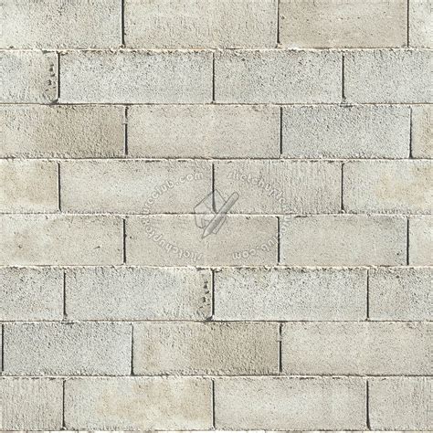 Concrete block wall texture seamless 01704