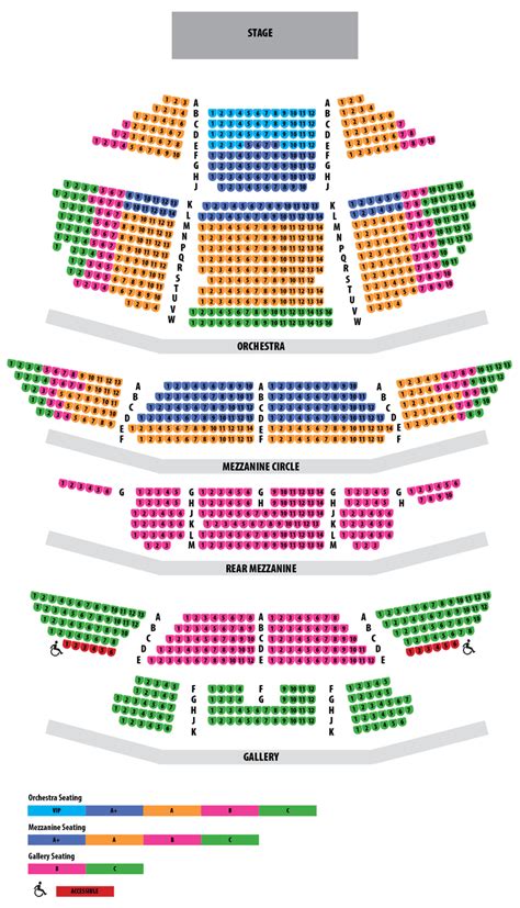 Pabst Seating Chart | Milwaukee Rep