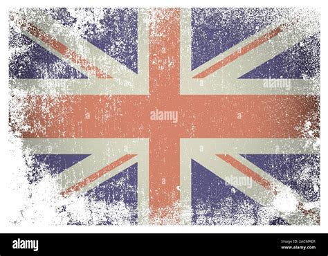 Grunge british flag Stock Photo - Alamy