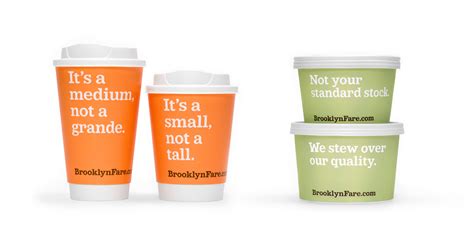 Brooklyn Fare / Copy-centered branding for an independent grocery — Mucca