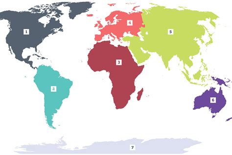 Printable Map Of Continents Labeled | Images and Photos finder