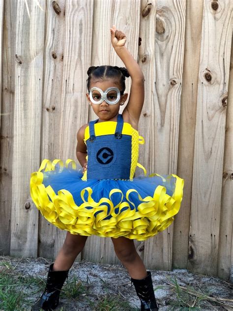 Minion Dress Despicable Me Tutu Minion Costume Minion Tutu - Etsy