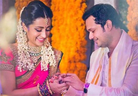 Trisha engaged to Varun Manian - Times of India