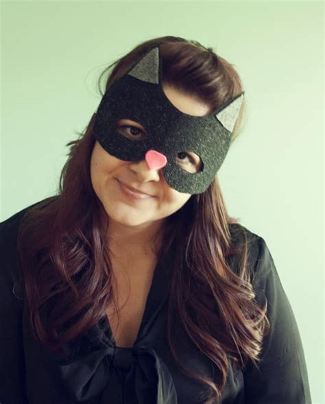 No Sew Cat Mask Tutorial - see kate sew