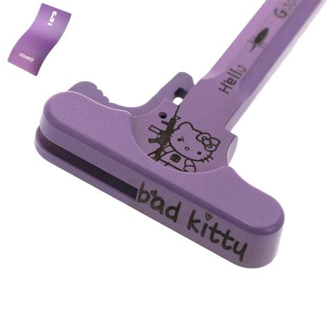 AR-15 Charging Handle - Hello Kitty - Cerakote Purple