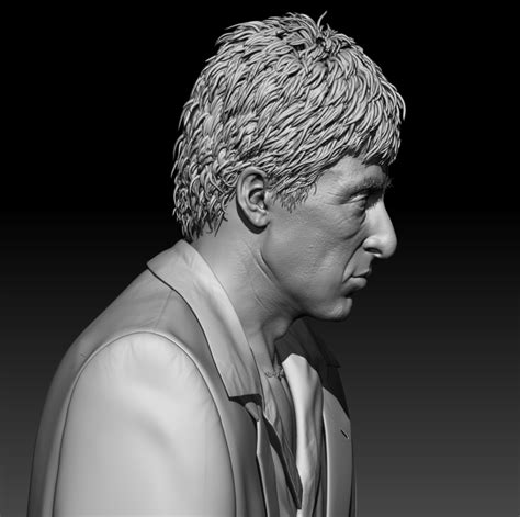 ArtStation - Scarface (Al Pacino) Sculpt | Resources