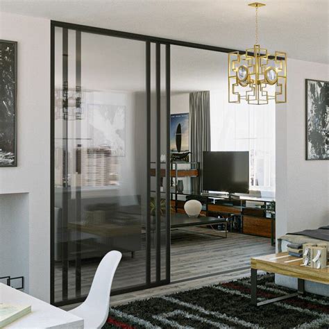 Doors22 3 Panel Room Divider | Wayfair Living Room Sliding Doors ...