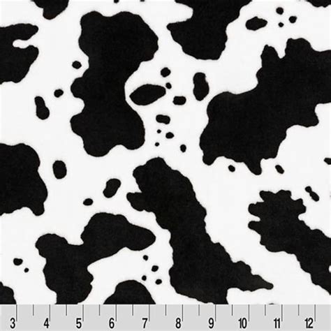 Cow Print Fabric - Etsy